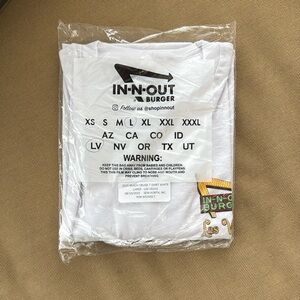 In-N-Out Burger Las Vegas “Beach Cruise” White Logo T-Shirt